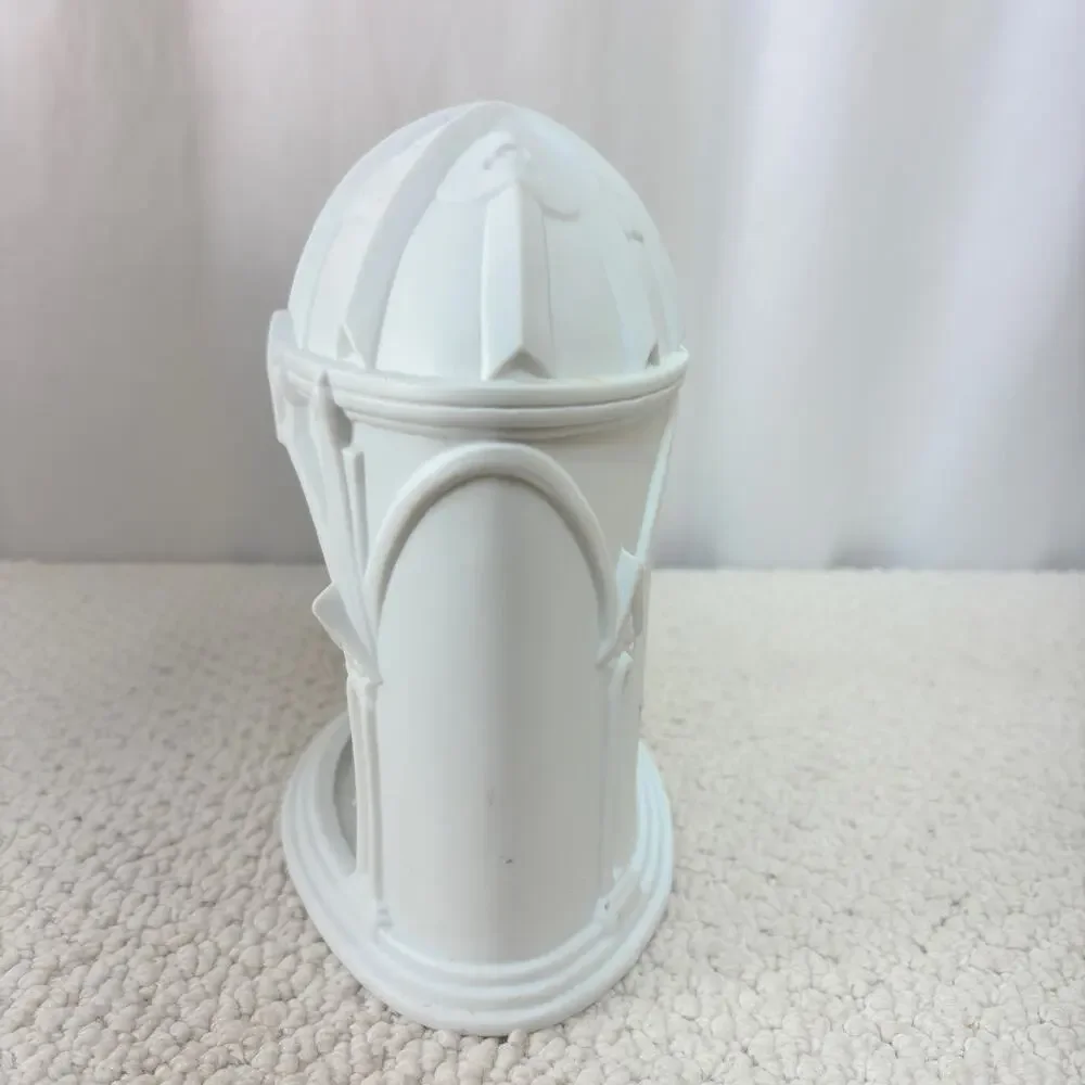Dept 56 White Porcelain Nativity Lighted Manger Porcelain Works Boxed